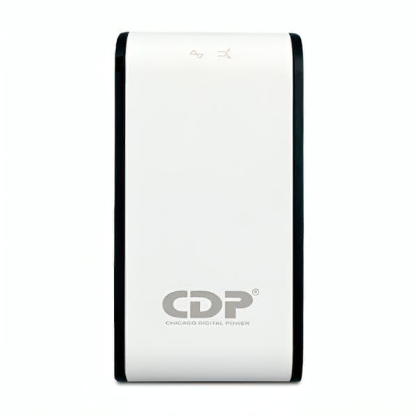 Regulador de Voltaje Cdp R2C-AVR1008 1000VA 500W 8 Tomas 120 Vca Protección Coaxial LED