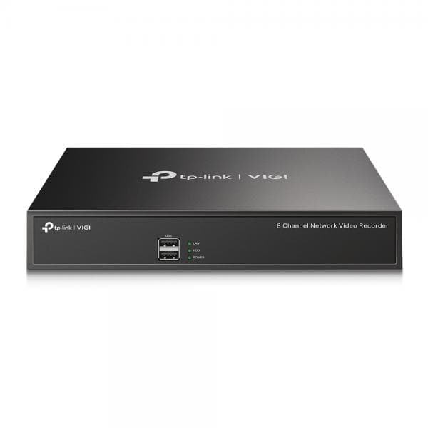 Grabadora Nvr Tp Link Vigi NVR1008H 8 Canales Ip Hasta 5 Mp/Full HD 1 SATA Hasta 10 TB H.265+
