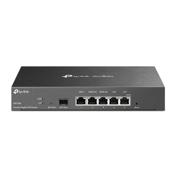 Router Tp Link ER7206 Un Omada Gigabit Vpn Puertos Wan/Lan Wan/Lan