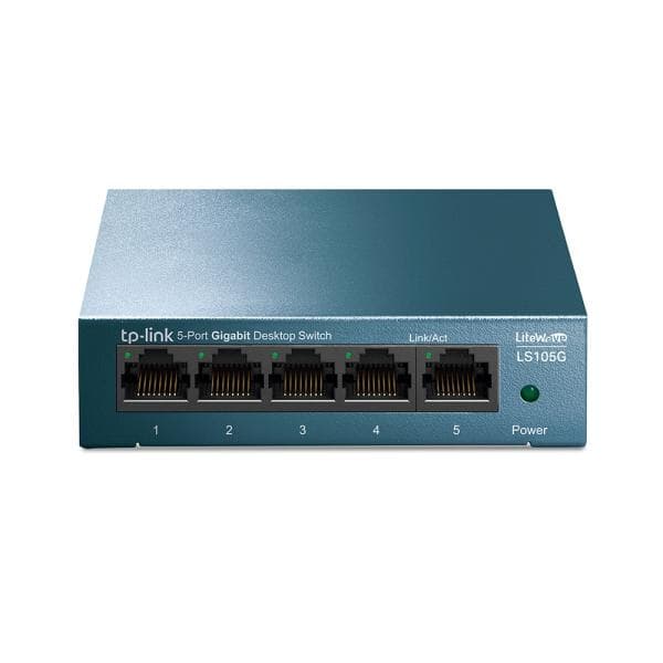 Switch Tp Link LS105G 5 Puertos Gigabit 10/100/1000 Mbps No Administrable