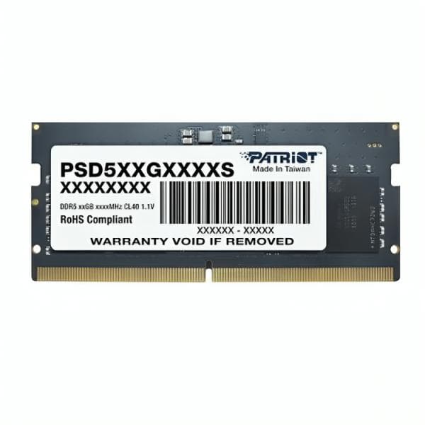 Memoria RAM Laptop 8GB Patriot PSD58G480041S Sl DDR5 4800MHZ CL40 1.1V