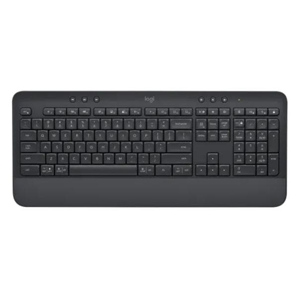 Teclado Logitech K650 Signature Membrana Inalámbrico Bluetooth Inglés 920-010908