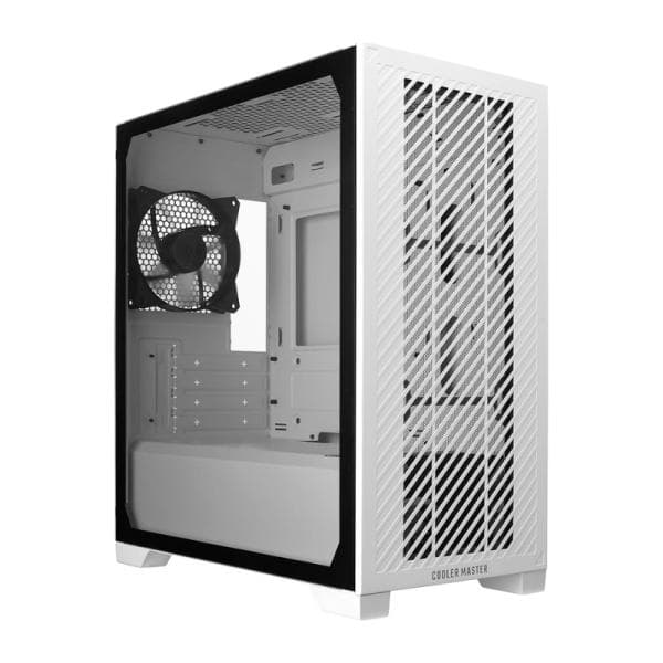 Case Cooler Master Elite 301 Lite Mini Tower Ventiladores 1 de 120MM con Vidrio Lateral y Malla Frontal E301L-WGNN-S00
