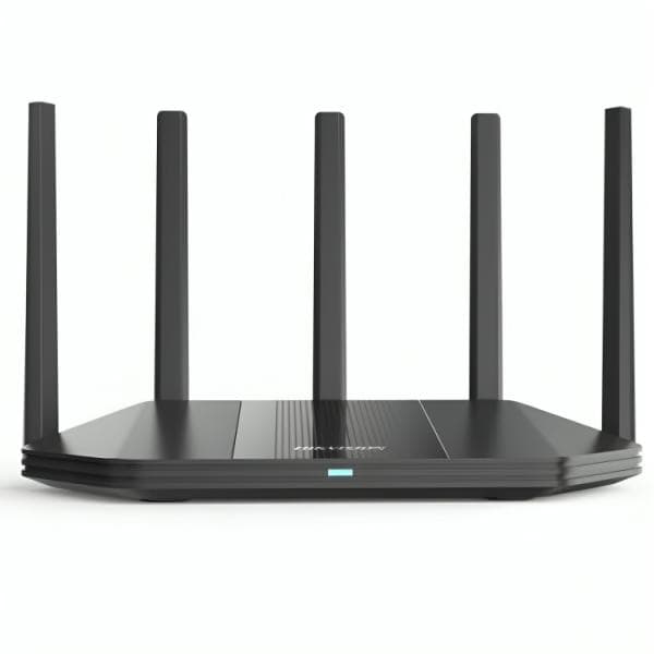 Router Inalámbrico Hikvision Ds-3wr18x(o-std)/Us (e) Dual Band 2.4/5 GHZ WIFI 6 Puertos Wan/Lan 317200345