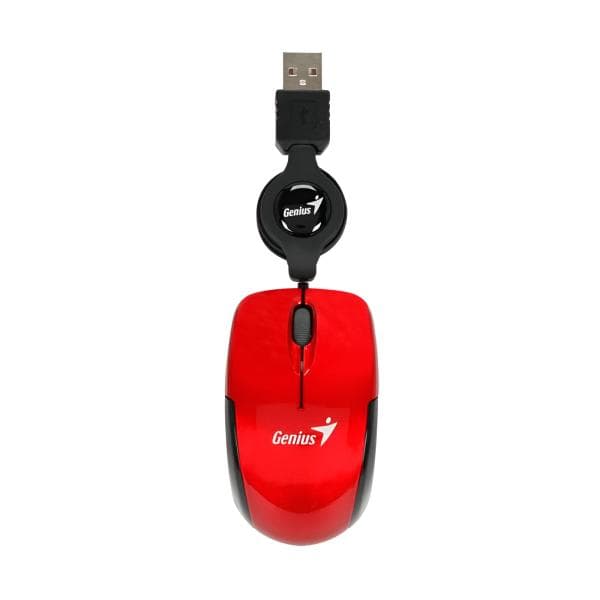 Mouse Genius RS2 Micro Traveler V2 Alámbrico USB 1200 Dpi 31010125103