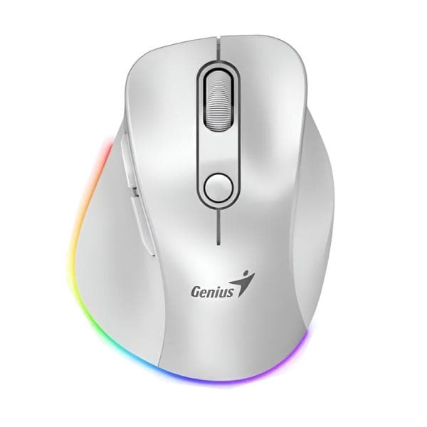 Mouse Genius RGB RS2 Ergo 9000S Pro Inalámbrico con Receptor 2400 Dpi 31030039400