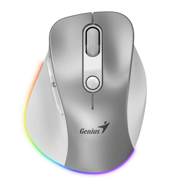Mouse Genius RGB RS2 Ergo 9000S Pro Inalámbrico con Receptor 2400 Dpi 31030039402