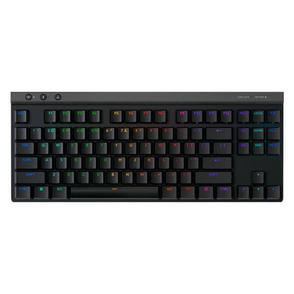 Teclado Gaming RGB Logitech G515 Lightspeed Tkl Mecánico Inalámbrico Bluetooth Inglés 920-012423