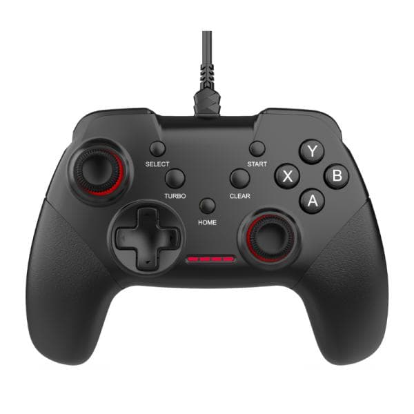 Game Pad Eagle Warrior B213P Compatible con PS3/PC Alambrico con Xinput y Dinput