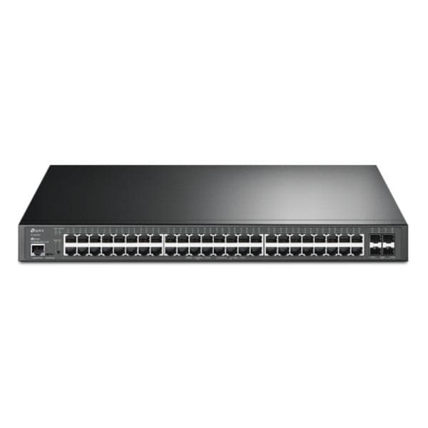 Switch Tp Link Sg3452xmpp(un) 48 Puertos RJ45 Poe+ + 4 Puertos 10G Sfp+ L2 Administrable
