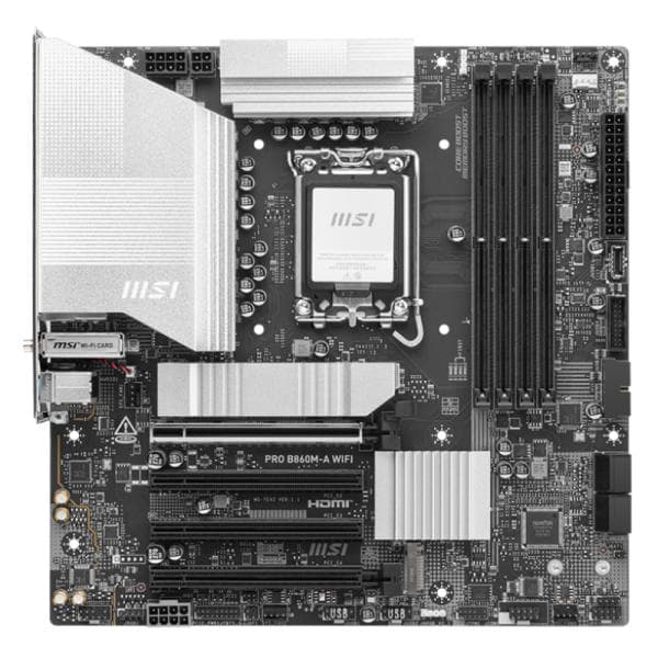 Tarjeta Madre MSI Pro B860M-A WIFI Lga 1851 Micro-atx DDR5 911-7E42-002