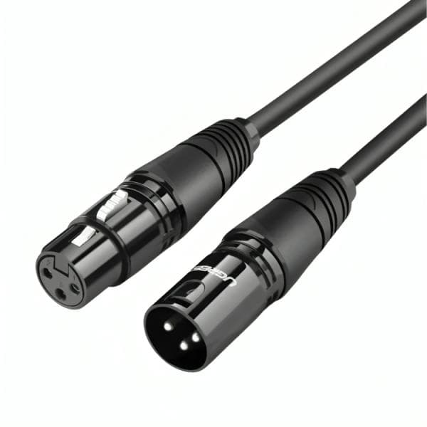 Cable Ugreen AV130 Canon Macho a Hembra Extension Micrófono 5M 20712