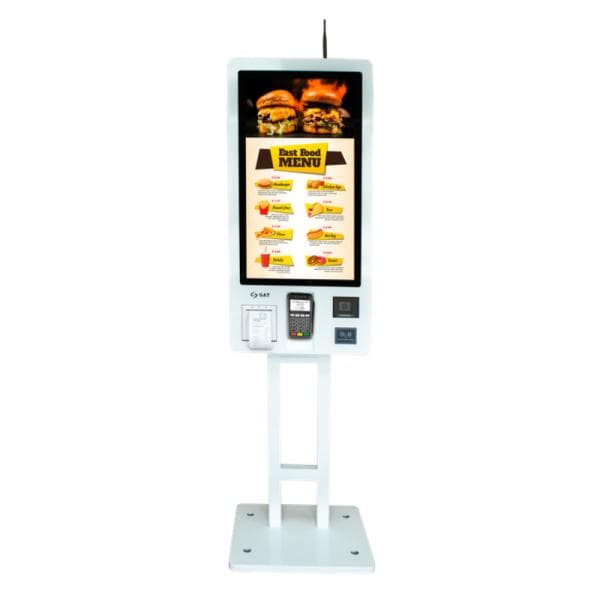 Kiosco Transaccional Punto de Venta Sat America KT32AC Core I5 11VA Gen 8G/128GB P32 SATKT32ACC5-11G8S