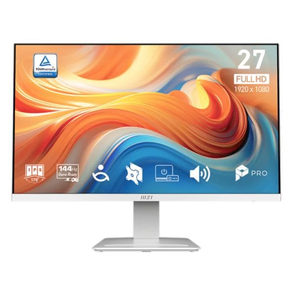 Monitor MSI Pro MP273W E14A 27 Pulg Plana 1920 X 1080 144 HZ IPS Freesync 9S6-3PB4CH-266