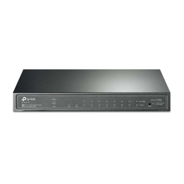 Switch Tp Link Sg2210p(un) 8 Puertos Poe+ 2 Ranuras Sfp 10/100/1000 Mbps Administrable