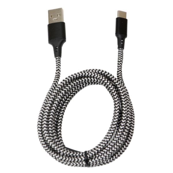 Cable Nova USB-C a USB 2.0 FAD31118002C Carga Rápida Trenzado de Nylon/Dura Form 1.8M