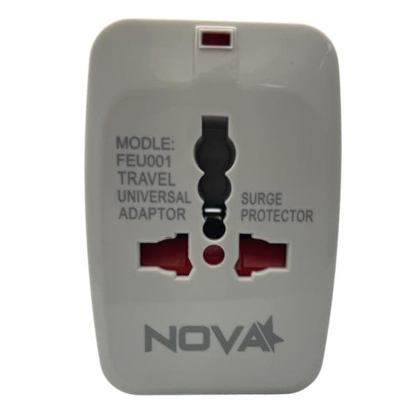 Adaptador Universal para Viajes Nova FEU001001C