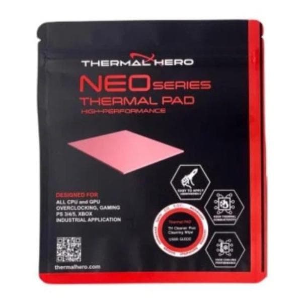 Parche Térmico Thermal Hero Neo Pad Edicion Overclock 13W/M K 1.5MM Cpu/Gpu 100X100MM TH-412115-OC