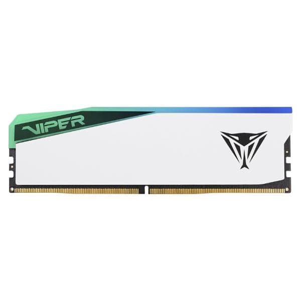 Memoria RAM PC 16GB Patriot Viper Elite 5 RGB DDR5 5600MHZ CL36 1.25V PVER516G56C36W