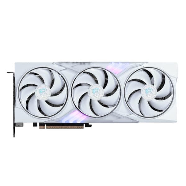 Tarjeta de Video MSI Geforce RTX 5060 8G Gaming Trio OC White GDDR7 2640 MHZ 912-V537-022
