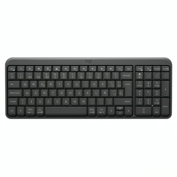 Teclado Logitech K250 Compact Membrana Inalámbrico Bluetooth Español 920-013445