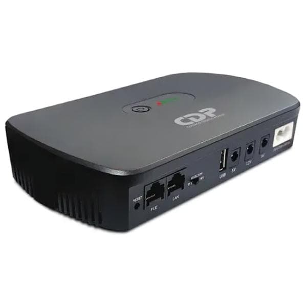UPS Cdp Mini UPS 10KMAH Litio DC 18W 12V In Out USB 5V