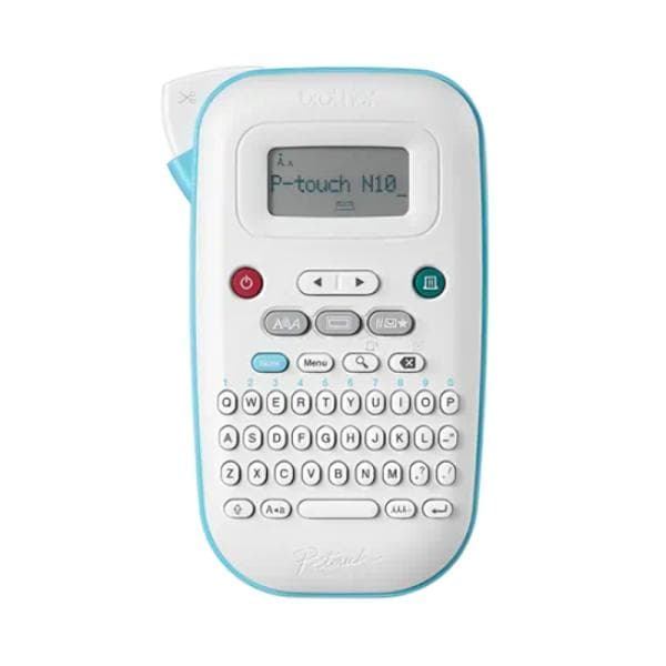Impresora de Etiqueta Brother PTN10 Portátil Compatible con P-touch Btag 12MM y con Teclado Qwerty