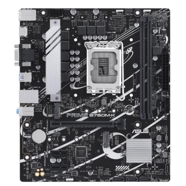 Tarjeta Madre ASUS Prime B760M-K LGA1700 Micro ATX DDR5 90MB1FI0-M1EAY
