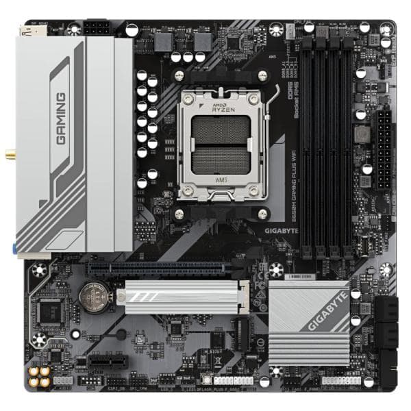 Tarjeta Madre Gigabyte B650M Gaming Plus WIFI Micro ATX DDR5 WIFI 6E/BLUETOOTH