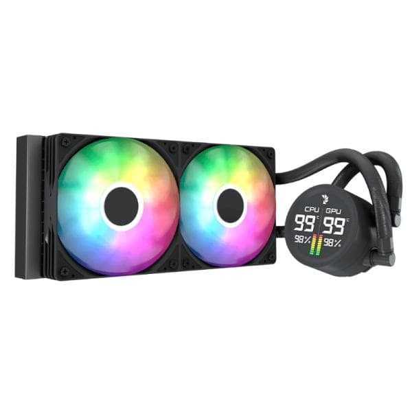 Enfriamiento Liquido RGB Aerocool Abyss L240R Digi AIO 240MM LGA115X-1851/AM5/AM4 ACLA-AD24117.11