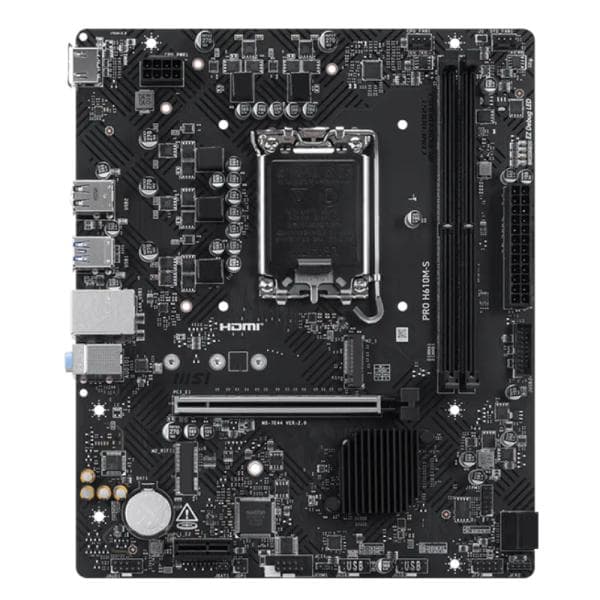 Tarjeta Madre MSI Pro H610M-S LGA1700 Micro-atx DDR5 911-7E44-021