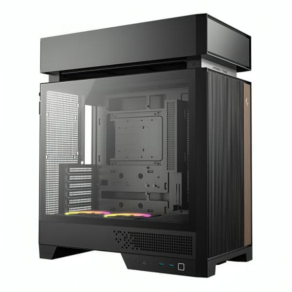 Case Deepcool CL660 Mid Tower Ventiladores 2 de 120MM con Panel Lateral R-CL660-BKNNA0-G-1