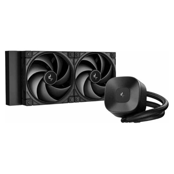 Enfriamiento Liquido Deepcool LE240 V2 Zero Dark AIO 240MM R-LE240ZERO-BKLNMD-G-1