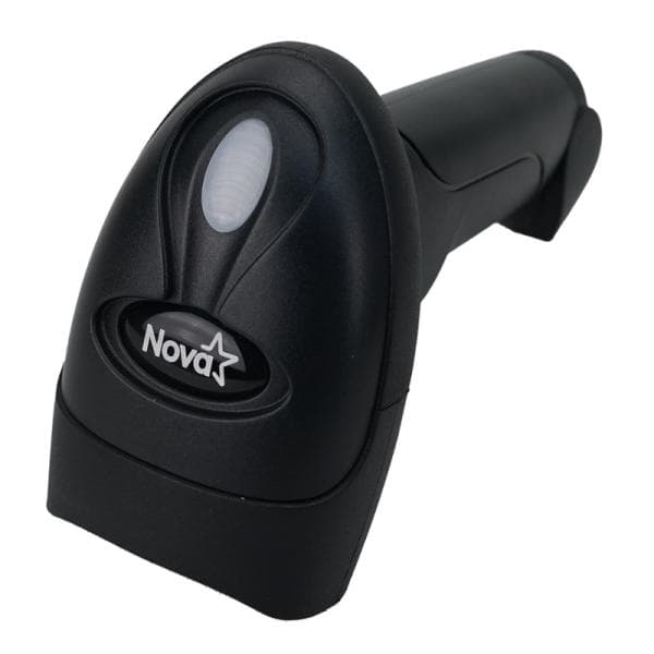 Lector de Codigo de Barras Nova FFSL6000001C 1D Inalámbrico con Receptor USB