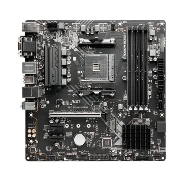 Tarjeta Madre MSI Pro B550M-P GEN3 AM4 Micro-atx DDR4 911-7C95-206