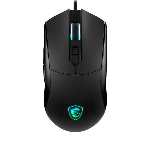 Mouse Gaming RGB MSI Forge GM320 Alámbrico USB 2.0 12800 Dpi S12-0402540-HH9