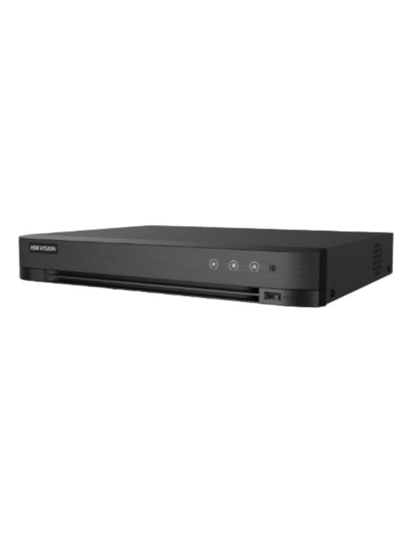 Grabadora Dvr Hikvision IDS-7204HUHI-M1 4 Canales Hasta 8 MP/4K Hasta 10 TB (1 Sata) Acusense H.265 Pro+