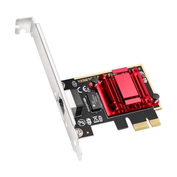 Tarjeta de Red Cudy PE25 1.0 Pci-e Ethernet 2.5G 2500MBPS RJ45