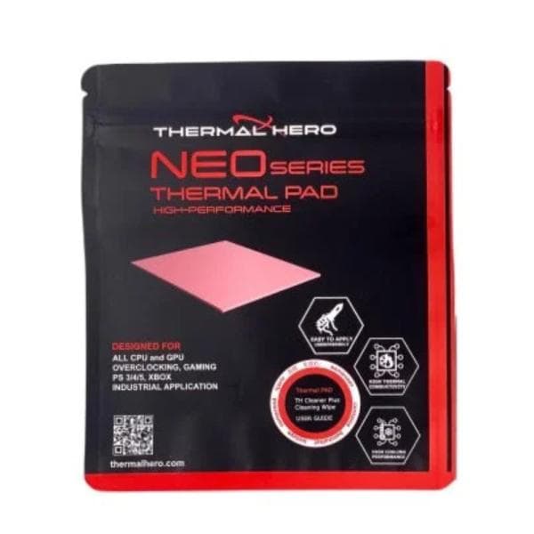 Parche Térmico Thermal Hero Neo Pad 13W/M K 0.020IN Cpu/Gpu 100X100MM TH-412105