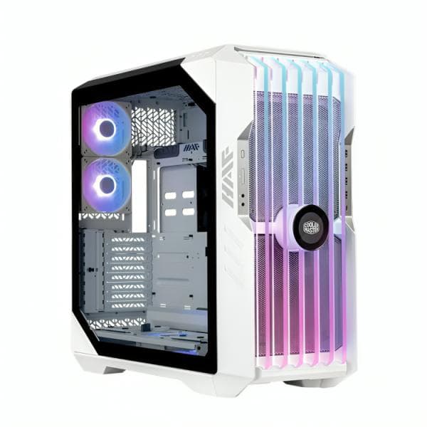 Case Gaming RGB Cooler Master Haf 700 Evo Full Tower 2 Ventiladores de 200MM y 3 de 120MM con Vidrio Lateral y Malla Frontal H700E-WGNN-S00