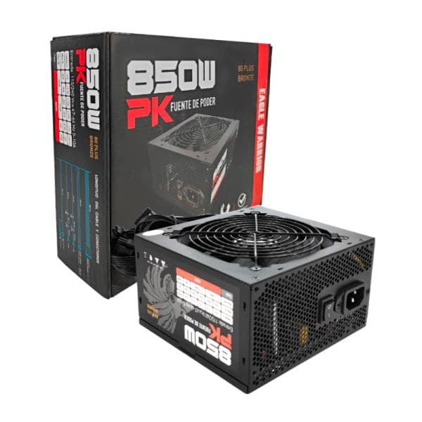 Fuente de Poder Eagle Warrior 850W Bronze PK850E5B001C