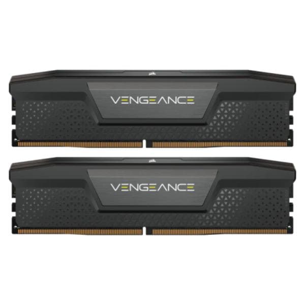 Memoria RAM PC 16GB (2×8gb) Corsair CMK16GX5M2B5200C40 DDR5 5200 MHZ CL40 1.25 V Vengeance. Xmp 3.0 Negro Dimm 288 Pines