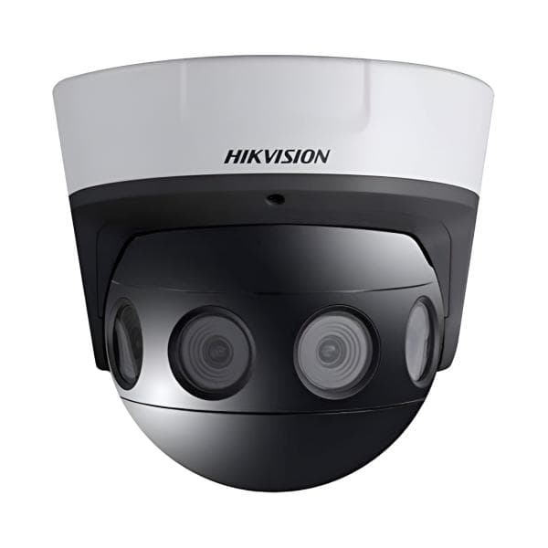 Camara de Seguridad Panorámica Hikvision DS-2CD6944G0-IHS 16 Mp Panovu 180° con 4 Lentes Fijos Alcance Ir Hasta 20 M Audio Bidireccional