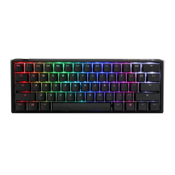 Teclado Gaming RGB Ducky One 3 Mini Mecánico USB-C Español Switch Azul DKON2161ST-CESPDCLAWSC1