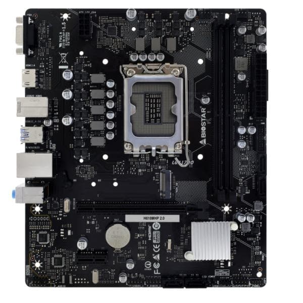 Tarjeta Madre Biostar H610MHP 2.0 LGA1700 Micro-atx DDR4