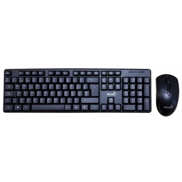 Teclado y Mouse Nova KB3782U0001C Alámbrico USB