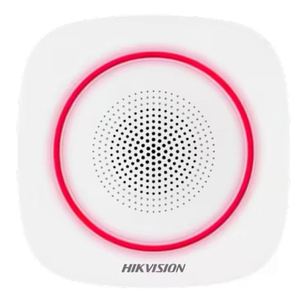 Sirena Interna Inalámbrica Hikvision Ds-ps1-i-wb(b)/Red 433 MHZ 90-110 Db 302402667