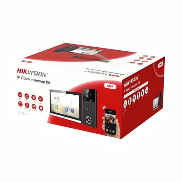 Kit de Videoportero Hikvision Ds-kis610-p((o-std) (e) Intercom IP65 305306174