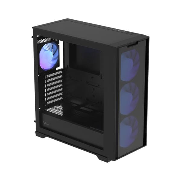 Case RGB Formula V Air Power GX600 Plus Mid Tower 4X140/120MM Malla Frontal y Vidrio Templado Lateral sin Fuente de Poder 4711401668503