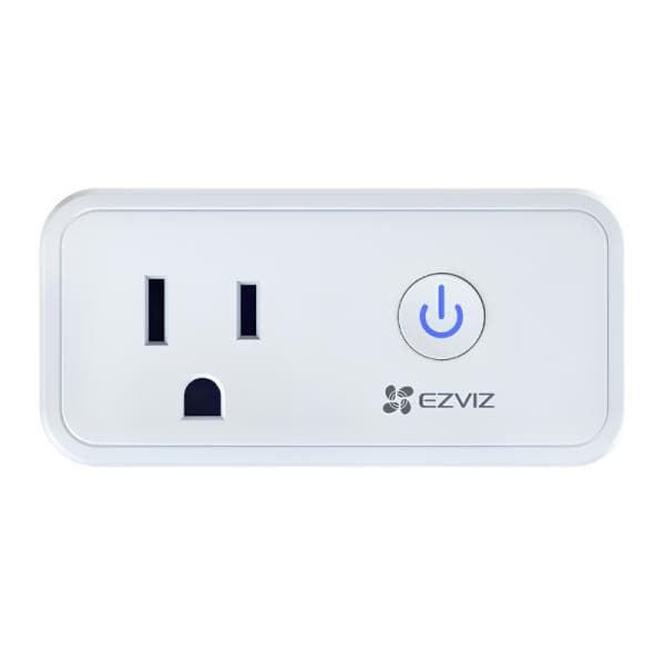 Enchufe Inteligente Ezviz CS-T30-10B-US WIFI 2.4GHZ Control por Voz/Monitoreo de Energia/Temporizador Control de Dispositivos Electricos